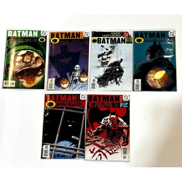 Batman #593, 595-597, 599, 600 DC Comics Book Lot NM 2001, 2002 - Picture 1 of 1